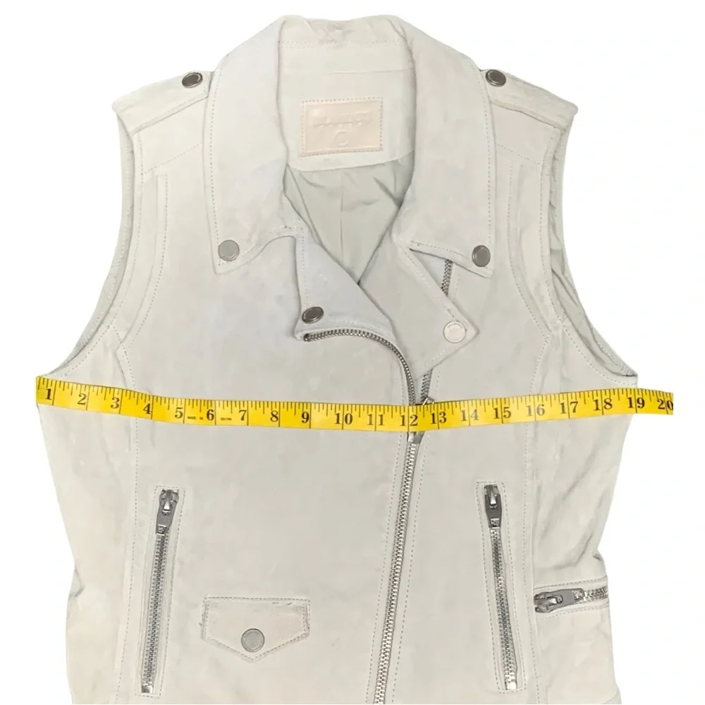BLANK NYC, Genuine Suede Moto vest - Picture 9 of 10
